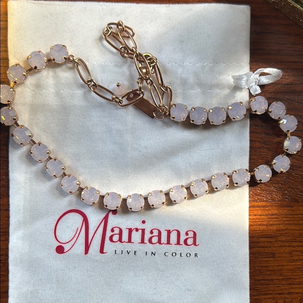 Mariana Rose Gold and Pink Swarovski Crystal Jewelry Set - Picture 4 of 4